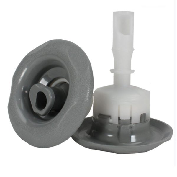 Cyclone Luxury Jet, Adj Swirl, Emerald Cut, Grey