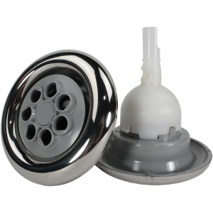 Cyclone Jet, Twin Spin, Stainless, Grey