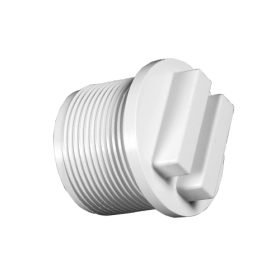 Hayward 1.5"-2" White Vacuum Fitting Plug & O-ring (Thread 33mm)