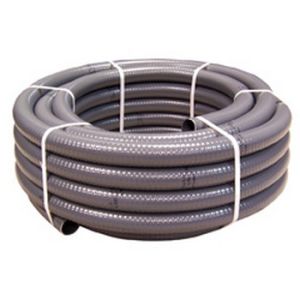 Grey PVC Flexiple Pipe - Metric