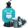 ZZ2002 | 24 (610mm) Tagelus top mount filter with 1hp (0.75kW) Swimflo pump