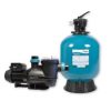 ZZ2662 | 24 (610mm) Tagelus top mount filter with 1hp (0.75kW) Aquaspeed pump