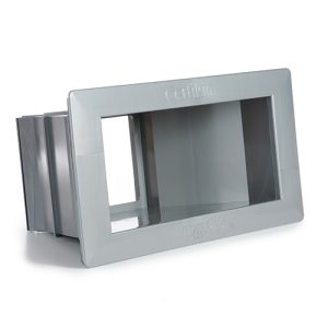 HD101LS+G | Wide angled extension throat complete - grey