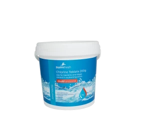 SFMCT02 | 2kg Swimfresh multi-functional chlorine 200g tablets