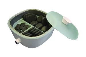 AFSH/CAL | Caldera hot stone heater - detachable base and silicon basket