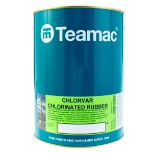 CRP05BLK | Chlorvar chlorinated rubber paint - 5ltr - black