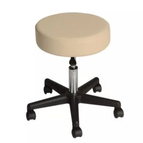 AFSTL/B | Rolling stool - biscuit