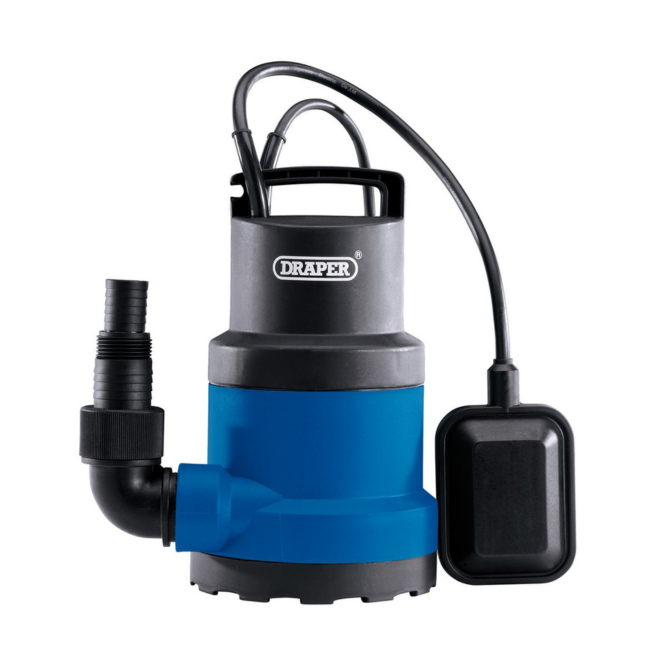Draper 250W Submersible Clean Water Pump | 98912 - Image 2