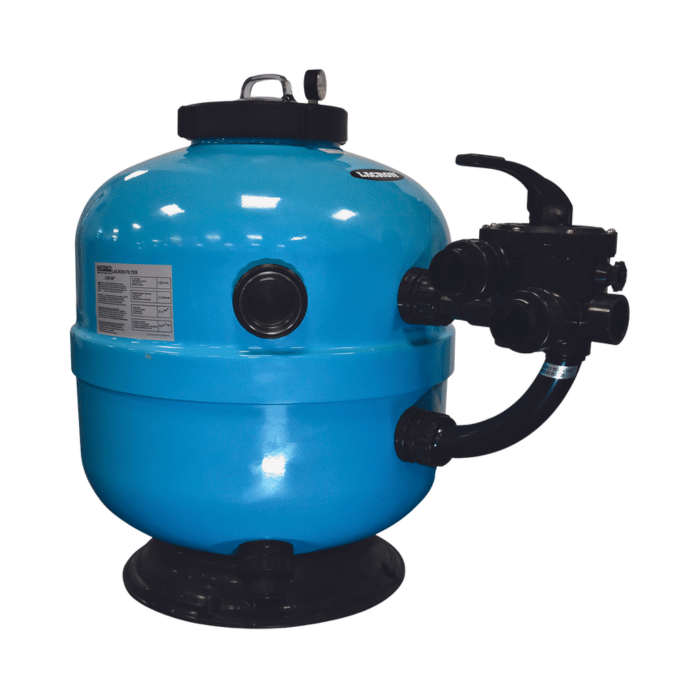 Lacron 24" Pure LSR Side Mount Swimming Pool Filter + Glass Media | K2220248L-M
