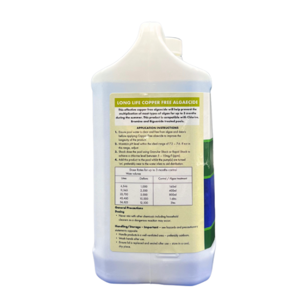 6 x 2ltr Long Life Copper Free Algaecide | ALGAESUMC02AP-6 - Image 2