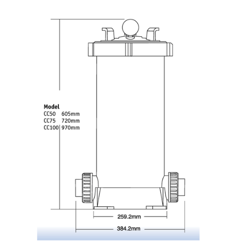 CC75 | Trimline filter 75ft (pools up to 90m) - Image 4