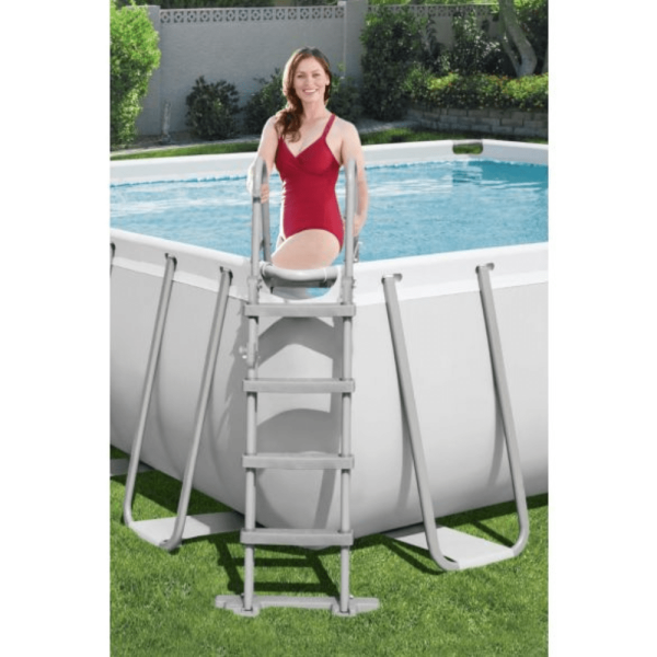 Bestway Power Steel Rectangle Pool Set - 18' x 9' x 48" | BW56466 - Image 6