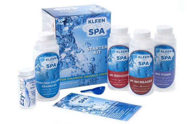 Kleen Spa Starter Kit - Chlorine Granules | 43722