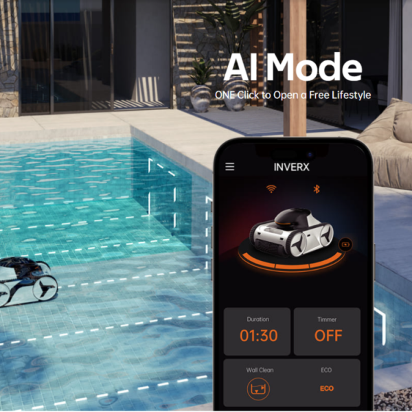 Fairland Inver X Warrior Cordless Pool Cleaner - X30 - 15-30m2 - 3 Hours Endurance | X30 - Image 4
