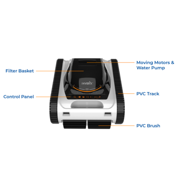 Fairland Inver X Warrior Cordless Pool Cleaner - X30 - 15-30m2 - 3 Hours Endurance | X30 - Image 6