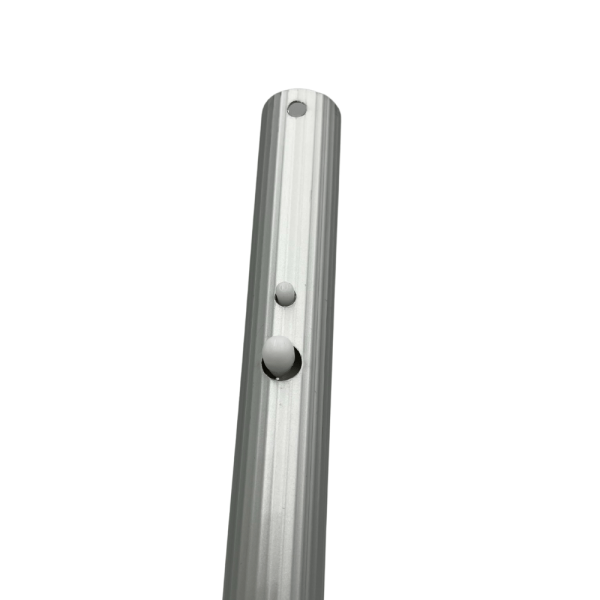 4'-8' tele pole silver | FIXTELEPOLE-SILVER-4'-8' - Image 3