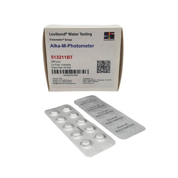 Lovibond - Alka M 250 Tablets - 513211BT - Photometer | TTALKM250