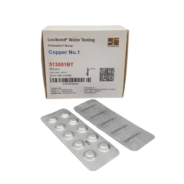 Lovibond - 250 Copper No1 Tablets - 513551BT - Photometer | TTCOP1P250