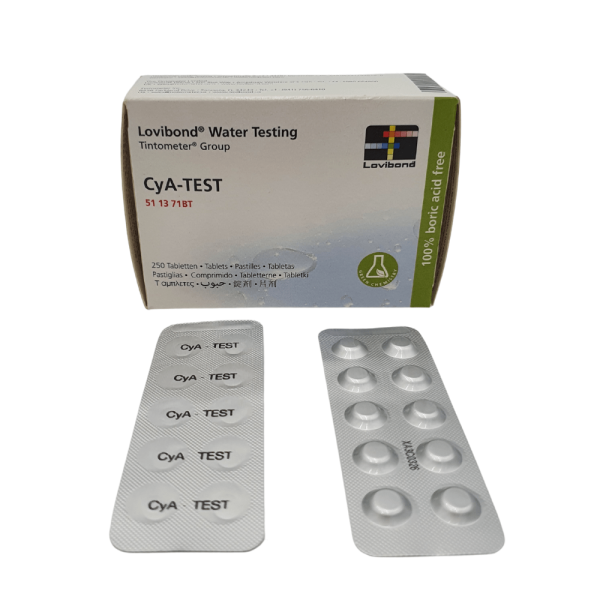 Lovibond - CyA-Test Cyanuric Acid 250 Tablets 511371BT - Comparator & Mini Kits | TTCYA250