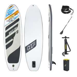 Hydro-Force White Cap Stand Up Paddleboard + Seat