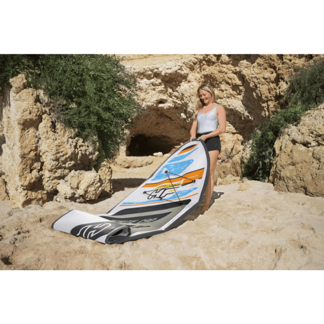 Hydro-Force White Cap Set Stand Up Paddle Board l BW65342 - Image 4