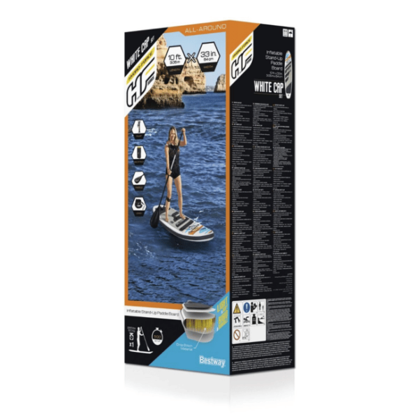 Hydro-Force White Cap Set Stand Up Paddle Board l BW65342 - Image 6
