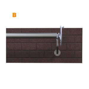 Plastica Slidelock Reel 43mm Large WALL MOUNTED (B) - for covers min 4.6m max 6.4m wide