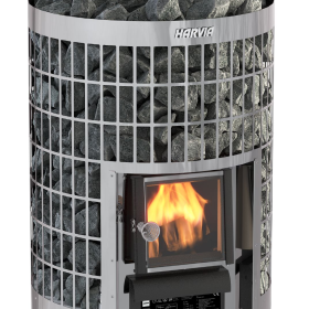 SHWKPC16S | Harvia Cilindro 16 steel wood burning stove