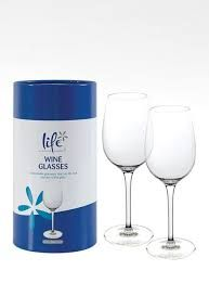 Life Wine Glasses - Set Of Two