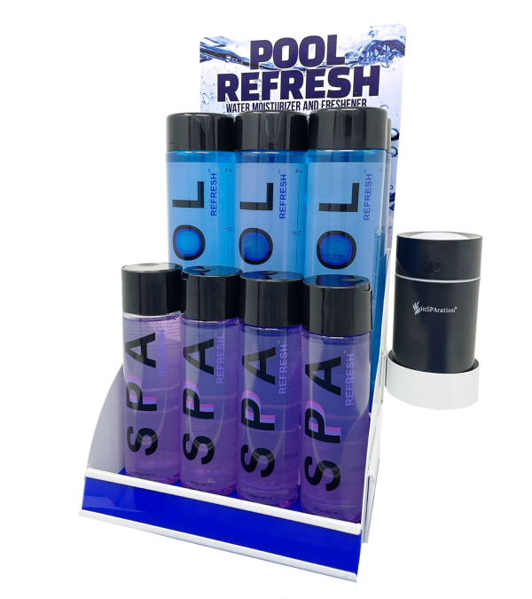 REFRESHCT | Pool / Spa Refresh countertop display - includes USB diffuser