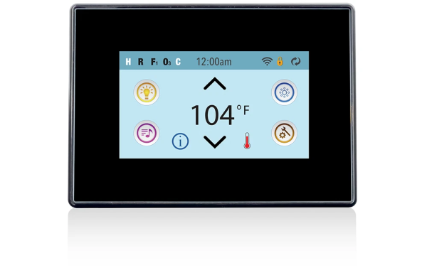 Balboa Spa Touch 2T Rectangular Clear