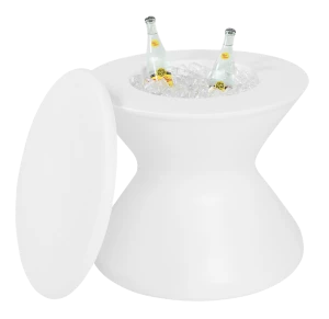 LLSG-ST-22LH-W | Ledge Lounger ice bin side table (no hole)