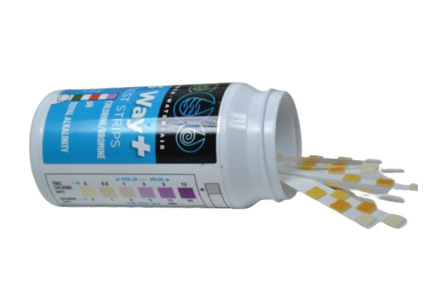 RWA 3-Way Plus Test Strips (Free Chlorine, Bromine, pH & Total Alkalinity) - Image 2