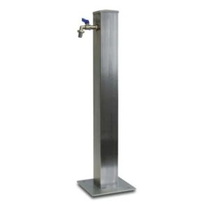 Profec Garden Square Tap Column S/S