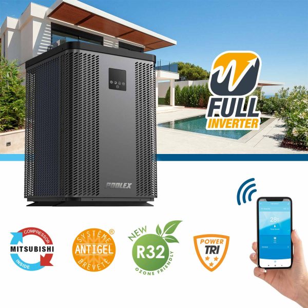 Poolex SilverLine - Top 150 Inverter Heat Pump - with Wi-Fi - Image 4