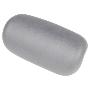 Jelly Bean Pillow - Light Grey