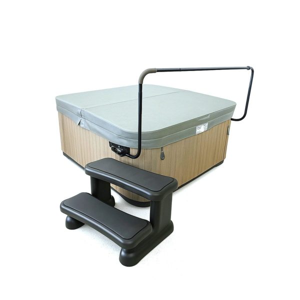 Pure-Spa Hot Tub Cover Lifter & Spa Step 'Combo Deal'