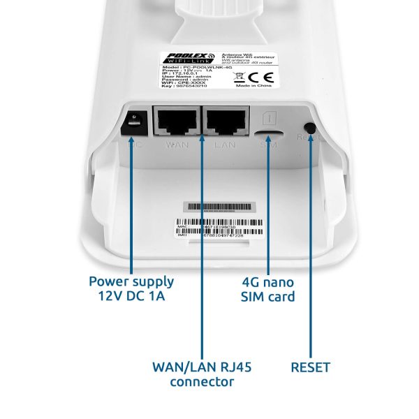 Poolex Wi-Fi Link - Outdoor Wi-Fi Antenna & 4G Router - Image 4