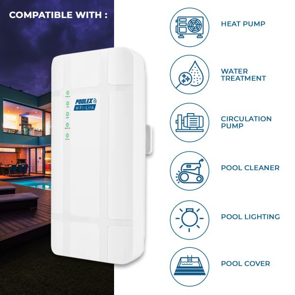Poolex Wi-Fi Link - Outdoor Wi-Fi Antenna & 4G Router - Image 3