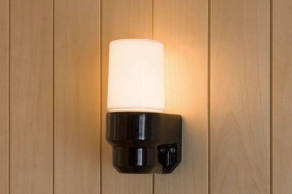 Tylo Classic Lamp Black / Frosted 40W