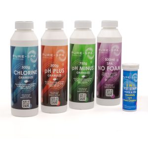 Pure-Spa - Chemical Starter Pack - Chlorine / No Foam
