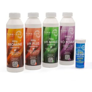 Pure-Spa - Chemical Starter Pack - Bromine / No Foam