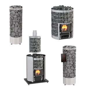 Harvia Cilindro Wood Burning Range