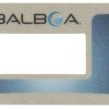 Balboa TP540 Overlay, 5 Buttons (1 Pump)