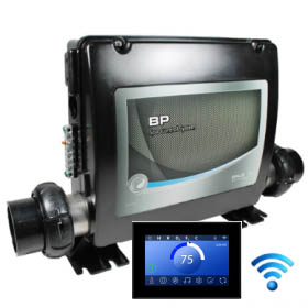 Balboa BP8 Spa Pack & Spa Touch 3+ Clear Panel 7″ Display