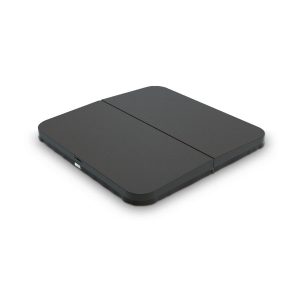 Hot Tub Cover – 200 cm x 200 cm, 5 cm Corner Radius, Vinyl – Black
