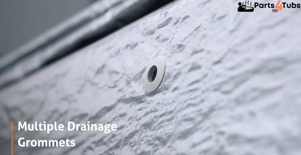 Hot Tub Cover – 200 cm x 200 cm, 5 cm Corner Radius, Vinyl – Black - Image 10