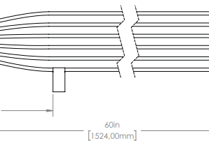 Alternative view of Gecko in.lu.me Spyder cable 6 LEDs (152.4cm)