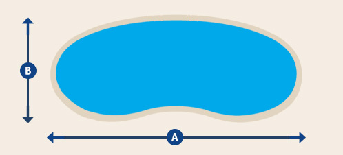 GeoBubble Royal Blue 600M Solar Cover - Custom Size - Image 3