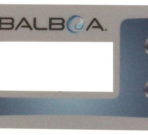 Balboa TP540 Overlay, 6 Buttons (1 Pump + Aux)